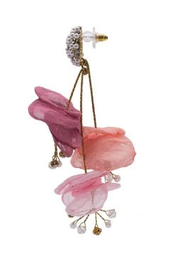 Alamour The Label Emilita Pink Petal Earrings 2 Alamour The Label Emilita Pink Petal Earrings