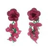 Alamour The Label Fiorenza Floral Beaded Earrings