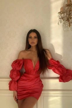 Alamour The Label Celo Dress - Hot Pink COCKTAIL