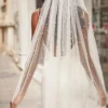 Alamour Made-To-Order Bridal Gowns Pearl Veil