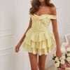 Alamour The Label Arina Dress - Yellow DRESSES