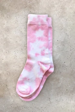 Alamour The Label Tie Dye Socks - Pink