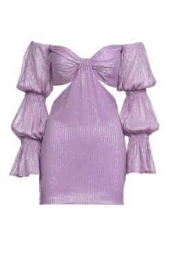 Alamour The Label Dilara Mini Dress COCKTAIL