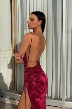 Alamour The Label COCKTAIL Vallara Dress - Fuchsia