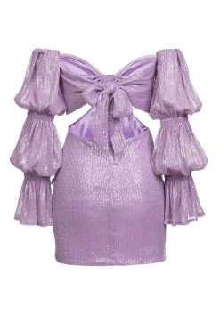 Alamour The Label Dilara Mini Dress COCKTAIL