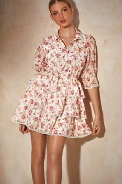 Alamour The Label Meredith Frills Dress NEW ARRIVALS