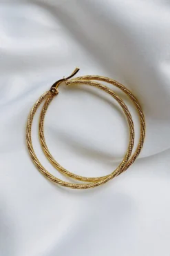 Alamour The Label Calliso Gold Hoop Earrings