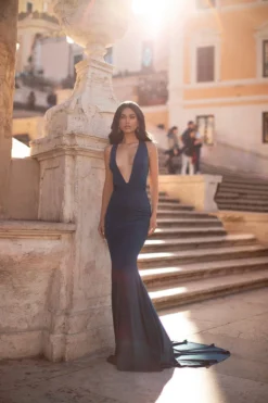 Alamour The Label Pascale - Teal Fitted Gowns 17 Alamour The Label Pascale - Teal Fitted Gowns