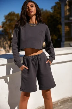 Alamour The Label Gigi Sweatshirt - Charcoal SETS