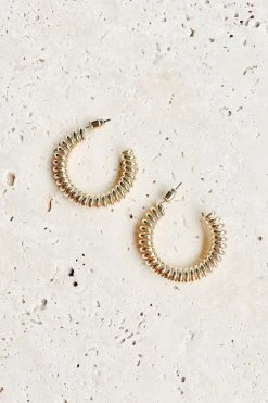 Alamour The Label Ayana Hoop Earrings