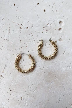Alamour The Label Daina Gold Hoop Earrings