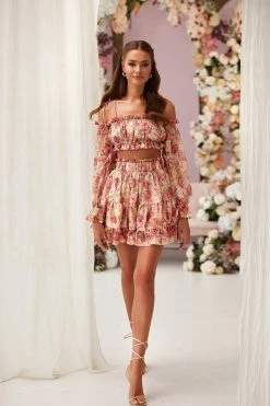 Alamour The Label COCKTAIL Shailee Flare Skirt Set