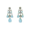 Alamour The Label Yoven Baby Blue Drop Earrings