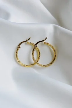 Alamour The Label Calliso Gold Hoop Earrings