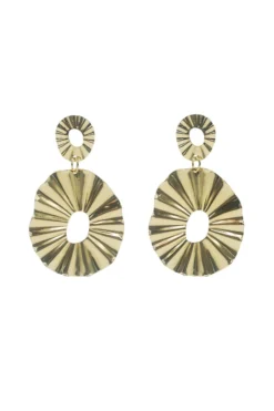 Alamour The Label Maia Circle Foil Earring
