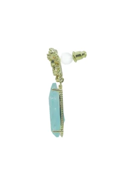 Alamour The Label Lulu Baby Blue Drop Butterfly Earrings