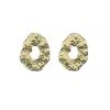 Alamour The Label Kailani Textured Gold Earrings