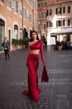 Alamour The Label BACK IN STOCK Miya - Wine Red