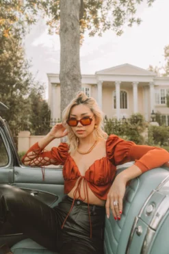 Alamour The Label TOPS Rafael Crop