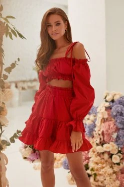 Alamour The Label Adella Set - Red