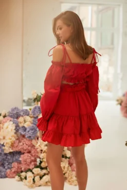 Alamour The Label Adella Set - Red