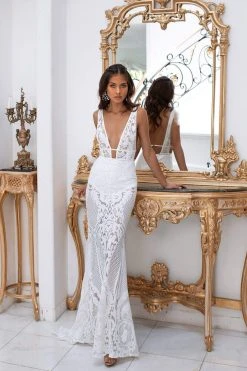 Alamour The Label PROM & FORMAL Elyse - White 5 Alamour The Label PROM & FORMAL Elyse - White