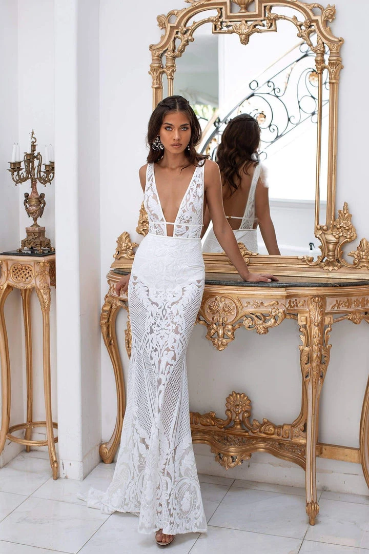 Alamour The Label PROM & FORMAL Elyse - White 3 Alamour The Label PROM & FORMAL Elyse - White