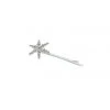Alamour The Label Silver Star Diamante Hair Pin Hair Accessories