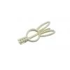 Alamour The Label Gold Pearl Bunny Hair Clip Hair Accessories
