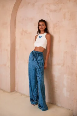 Alamour The Label Lais Tank - Teal TOPS