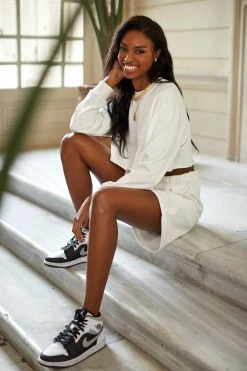 Alamour The Label Gigi Shorts - Ivory SETS