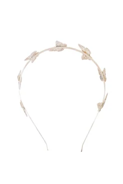 Alamour The Label Sevyn Rose Gold Butterfly Headband