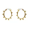Alamour The Label Melia Gold Hoop Earrings