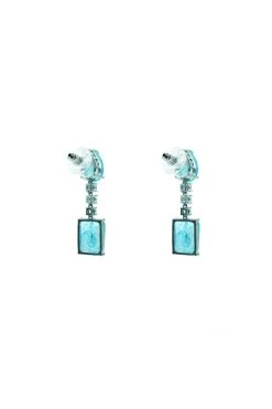 Alamour The Label Sadie Baby Blue Drop Earrings 2 Alamour The Label Sadie Baby Blue Drop Earrings