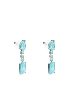 Alamour The Label Sadie Baby Blue Drop Earrings