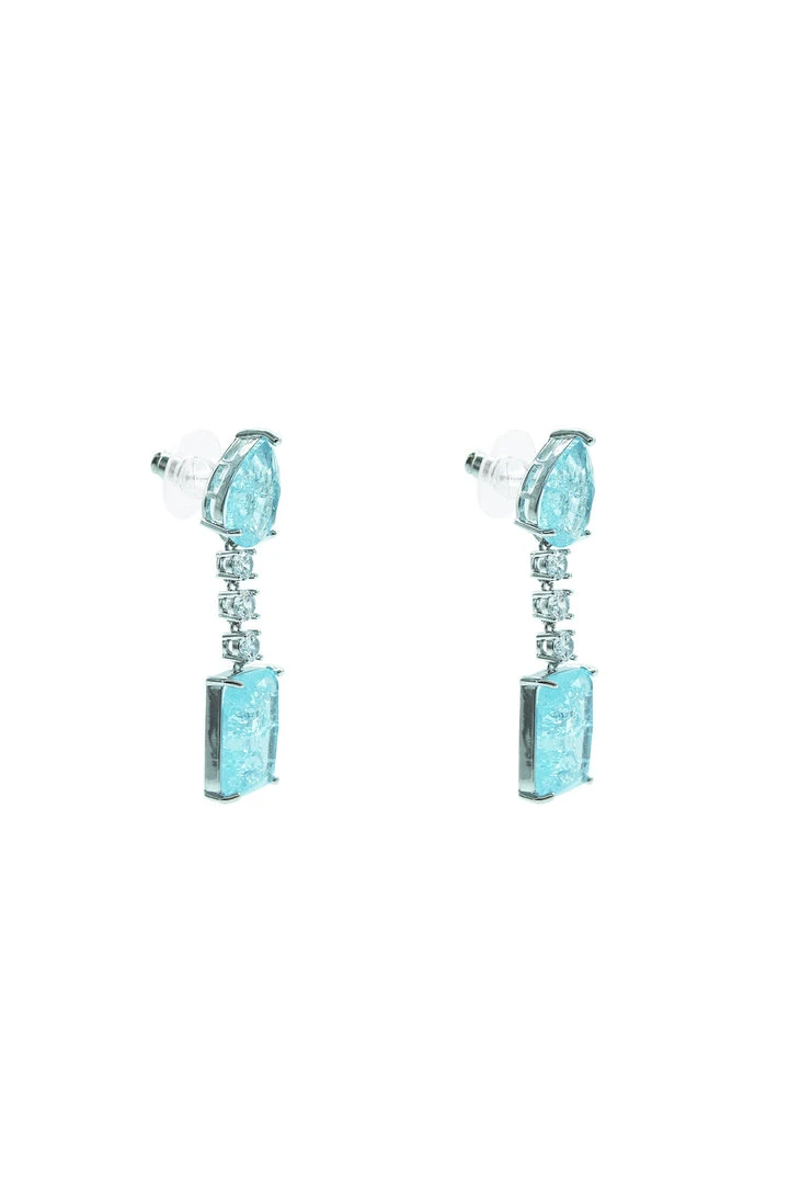 Alamour The Label Sadie Baby Blue Drop Earrings Alamour The Label Sadie Baby Blue Drop Earrings