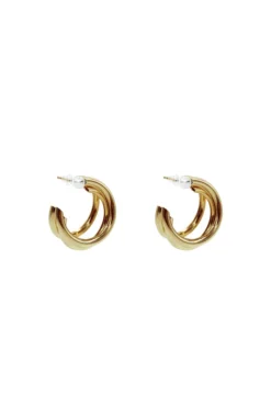 Alamour The Label Marta Gold Hoop Earrings