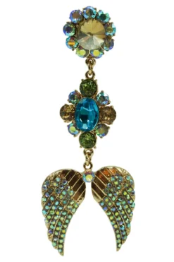 Alamour The Label Zabrina Multi Crystal Statement Earrings