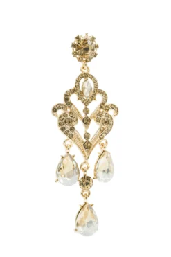 Alamour The Label Margot Gold Chandelier Earrings