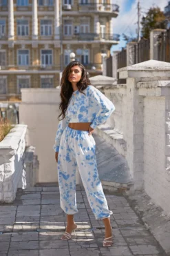 Alamour The Label Cara Joggers - Sky Blue