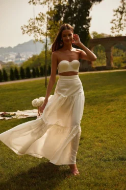 Alamour The Label DRESSES Dinara Set - White