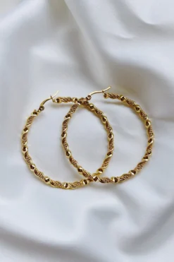 Alamour The Label Rubi Gold Hoop Earrings