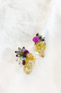 Alamour The Label Marta Multicolored Heart Earrings NEW ARRIVALS
