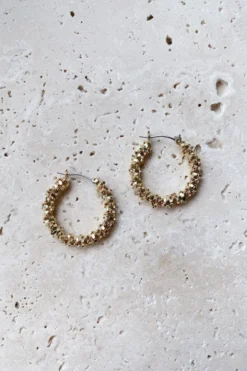 Alamour The Label Daina Gold Hoop Earrings