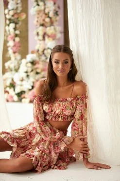 Alamour The Label COCKTAIL Shailee Flare Skirt Set