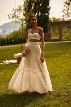 Alamour The Label DRESSES Dinara Set - White