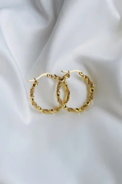 Alamour The Label Rubi Gold Hoop Earrings