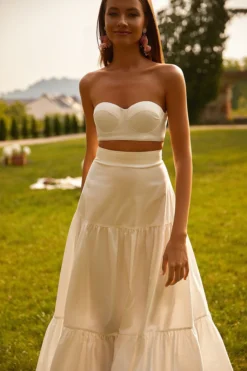 Alamour The Label DRESSES Dinara Set - White