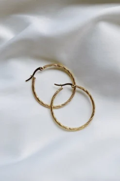 Alamour The Label Calliso Gold Hoop Earrings