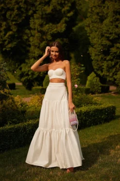 Alamour The Label DRESSES Dinara Set - White